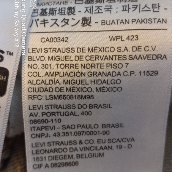 LEVI'S Gray Denim Jeans - Picture 6 of 16